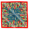 Women Scarf Shawl 100 Silk Paisley Printed Dubai Hijab